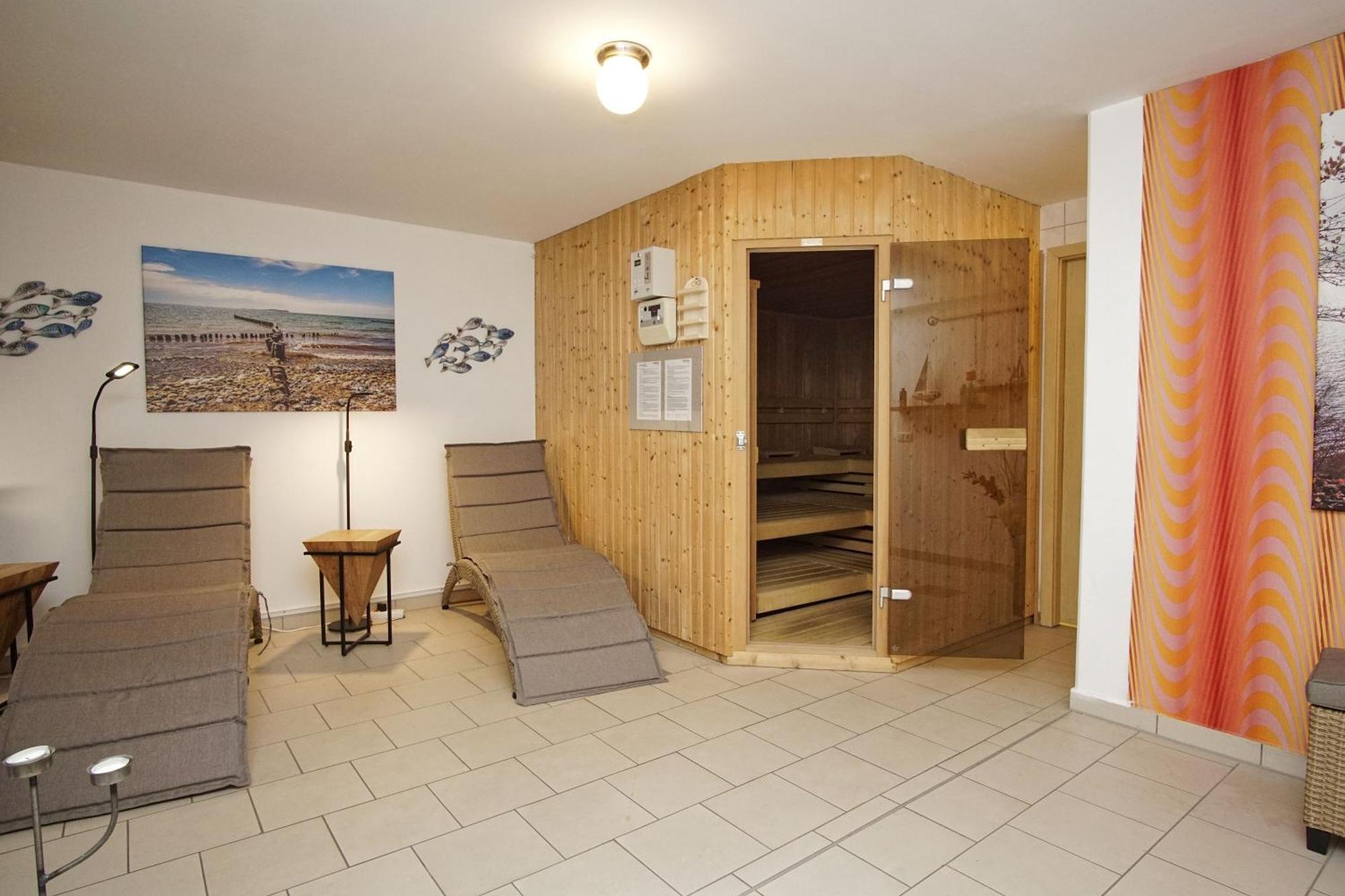 Fewo Am Wald Fewo 03 - Balkon, Gartennutzung, Sauna Glowe Eksteriør bilde